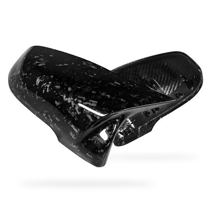 BMW Z4 G29 (2017 - 2026) M Style Marble Carbon Fiber Replacement Door Mirror Cover Caps LH + RH