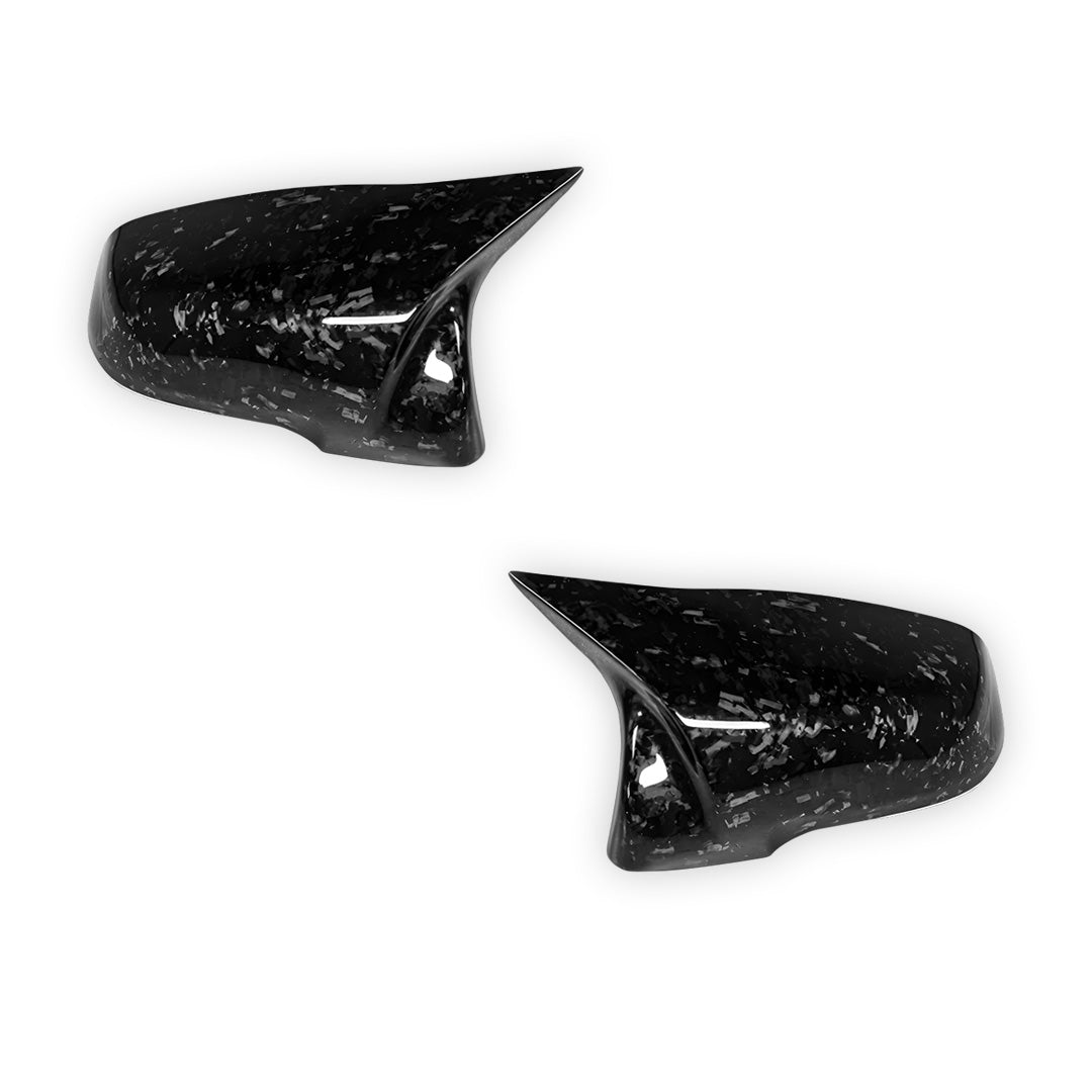 BMW Z4 G29 (2017 - 2026) M Style Marble Carbon Fiber Replacement Door Mirror Cover Caps LH + RH