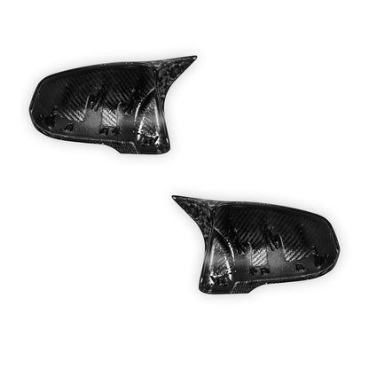 BMW Z4 G29 (2017 - 2026) M Style Marble Carbon Fiber Replacement Door Mirror Cover Caps LH + RH
