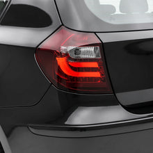 BMW 1 Series E81 / E87 Pre LCI (2004 - 2006) Clear Red 3D LED Tail Lights LH + RH