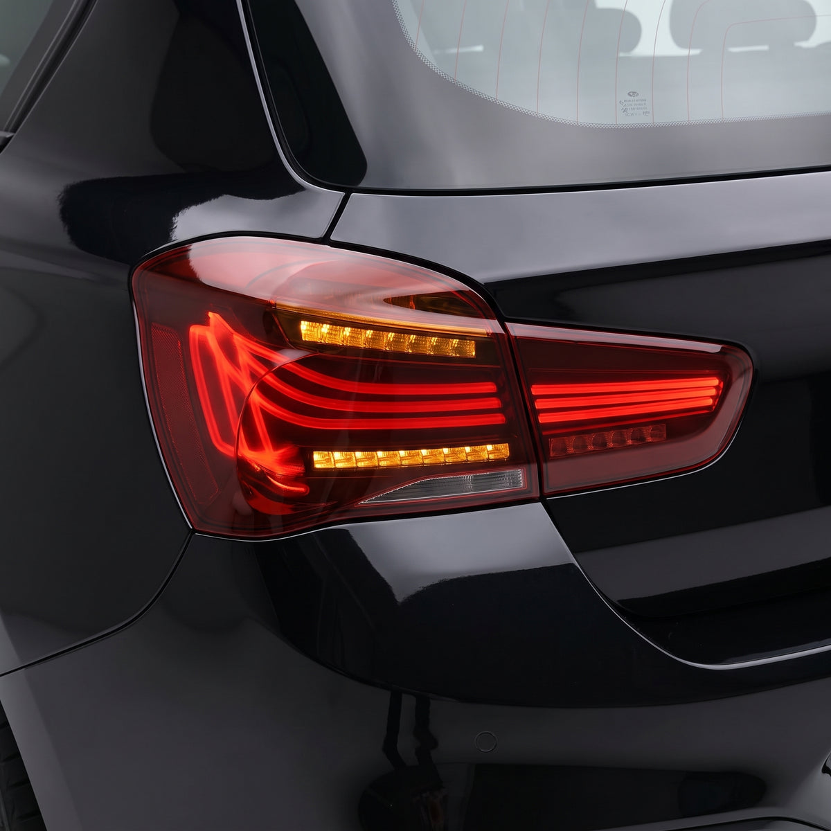 BMW 1 Series F20 (2015 - 2019) CSL Laser Style Sequential Full LED Tail Lights LH + RH installed