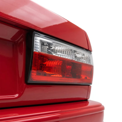 BMW 3 Series E30 (1983 - 1987) Halogen Tail Lights LH + RH installed close-up