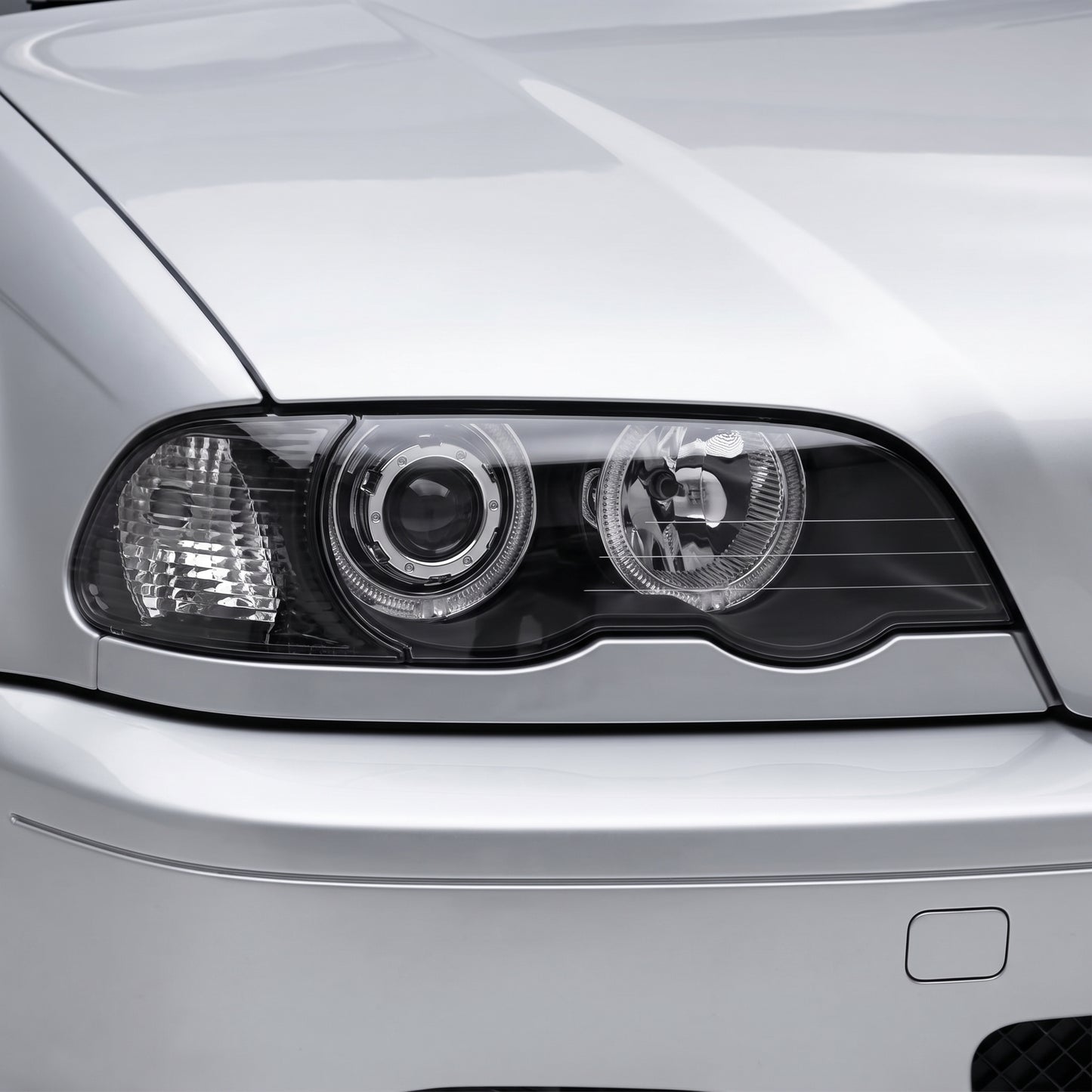 BMW 3 Series E46 Coupe (1999 - 2002) LED Angel-Eyes Projector Headlights LH + RH