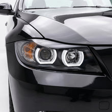 BMW 3 Series E90 / E91 (2005 - 2008) HID / Xenon Model LED 3D Angel-Eyes Projector Headlights LH + RH