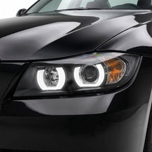 BMW 3 Series E90 / E91 (2005 - 2008) Halogen Model LED 3D Angel-Eyes Projector Headlights LH + RH