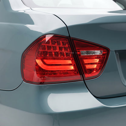 BMW 3 Series E90 Pre LCI (2005 - 2008) M3 LCI Style 3D LED Stipe Tail Lights LH + RH