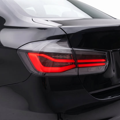 BMW 3 Series F30 / F35 / F80 (2013 - 2020) Smoked Tail Lights LH + RH installed