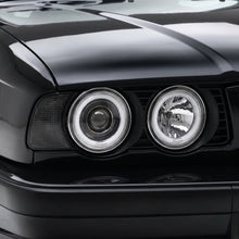BMW 5 Series E34 (1987 - 1996) Crystal Clear CCFL Angel-Eye Projector Headlights LH + RH