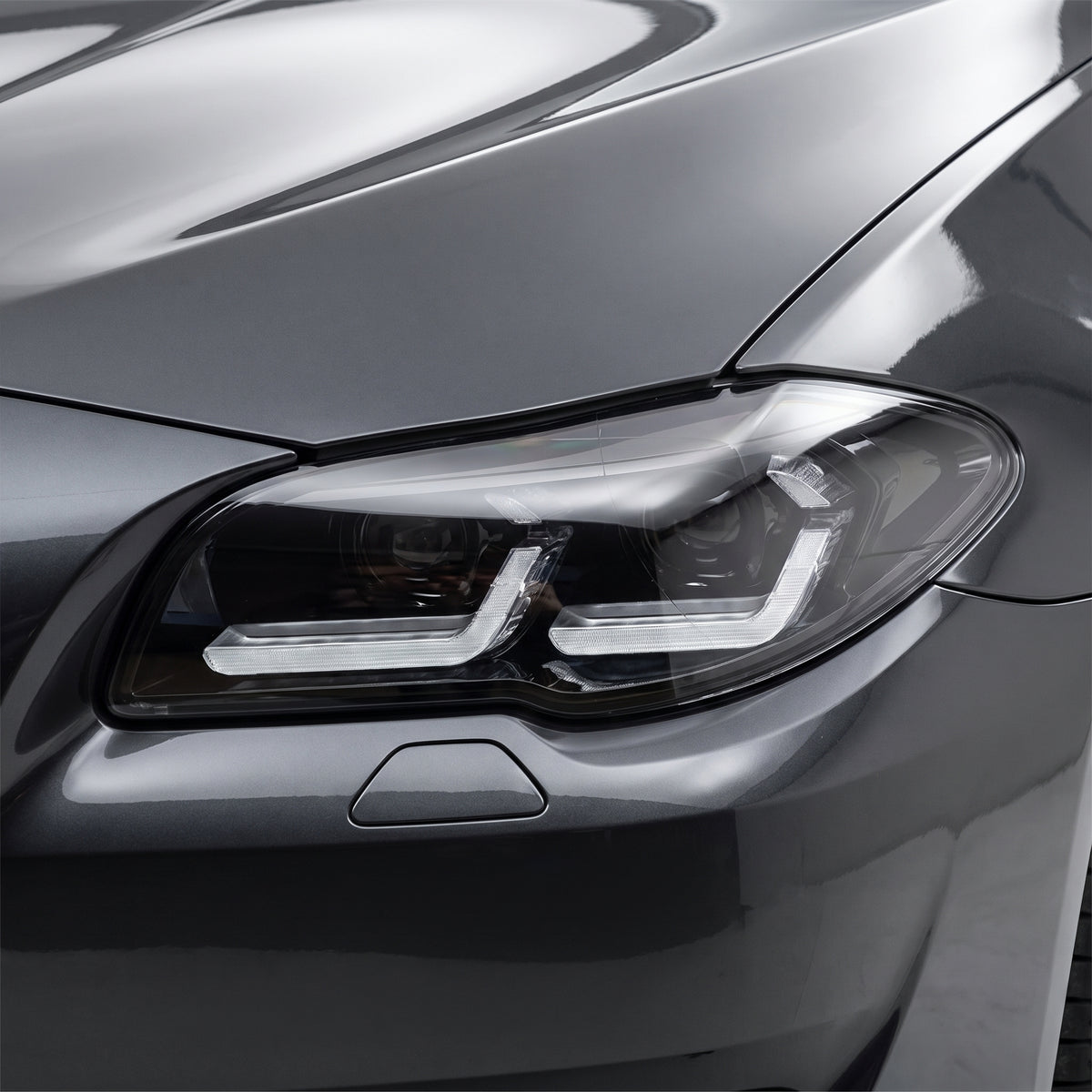 BMW 5 Series F10 (2011 - 2017) Clear Headlights LH + RH installed