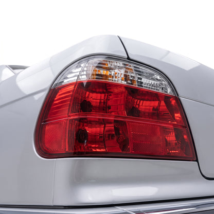 BMW 7 Series E38 (1995 - 2001) Clear Red Halogen Tail Lights LH + RH installed close-up