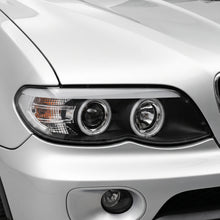BMW X5 E53 (2004 - 2006) Halogen Model CCFL Angel-Eyes Projector Headlights LH + RH