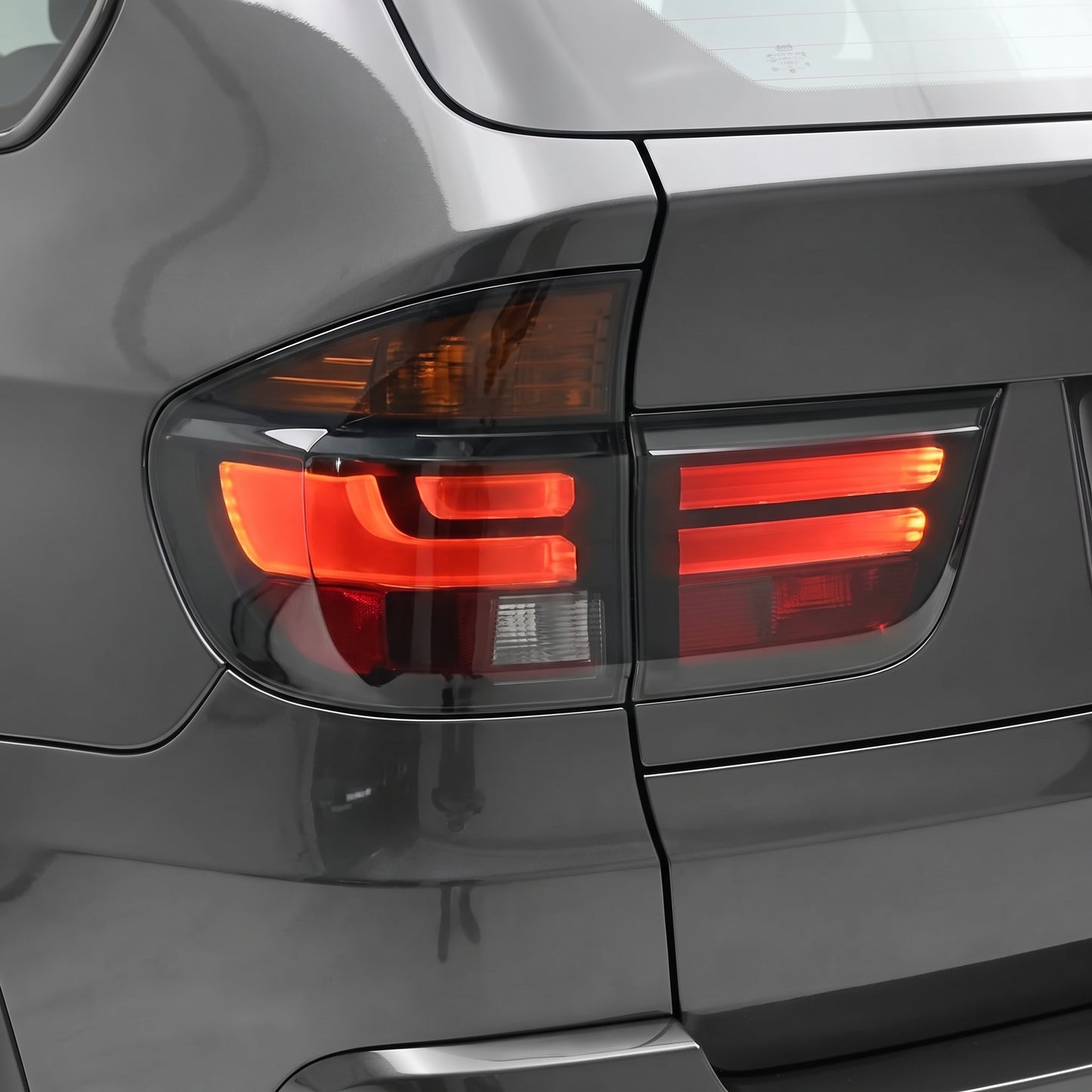 BMW X5 E70 (2007 - 2010) Smoked Facelift X5M Style LED Tail Lights LH + RH