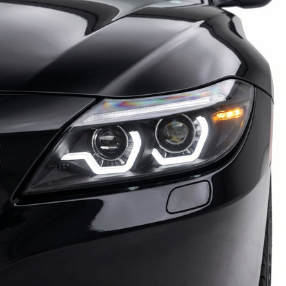 BMW Z4 E89 (2009 - 2013) HID / Xenon Model LED DRL Projector Headlights LH + RH