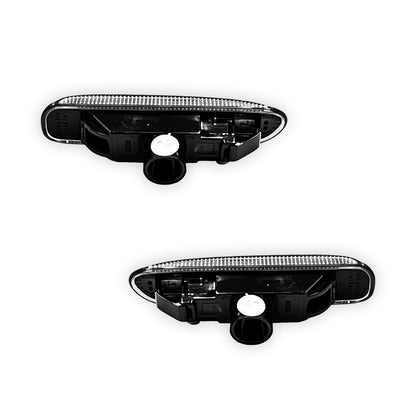 BMW 3 Series E46 (1998 - 2002) Smoke Side Fender Guard Turn Signal Indicator Lights LH + RH
