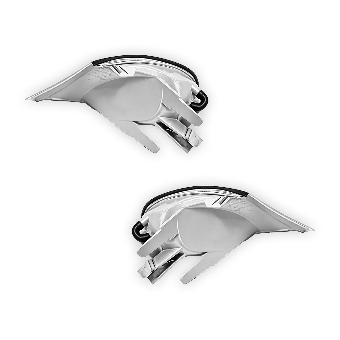 BMW 3 Series E46 (1999 - 2000) Crystal Front Corner Turn Signal Indicator Lights LH + RH