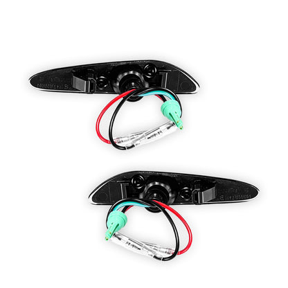 BMW 5 Series E60 / E61 (2003 - 2010) Smoked LED Side Turn Signal Indicator Lights LH + RH