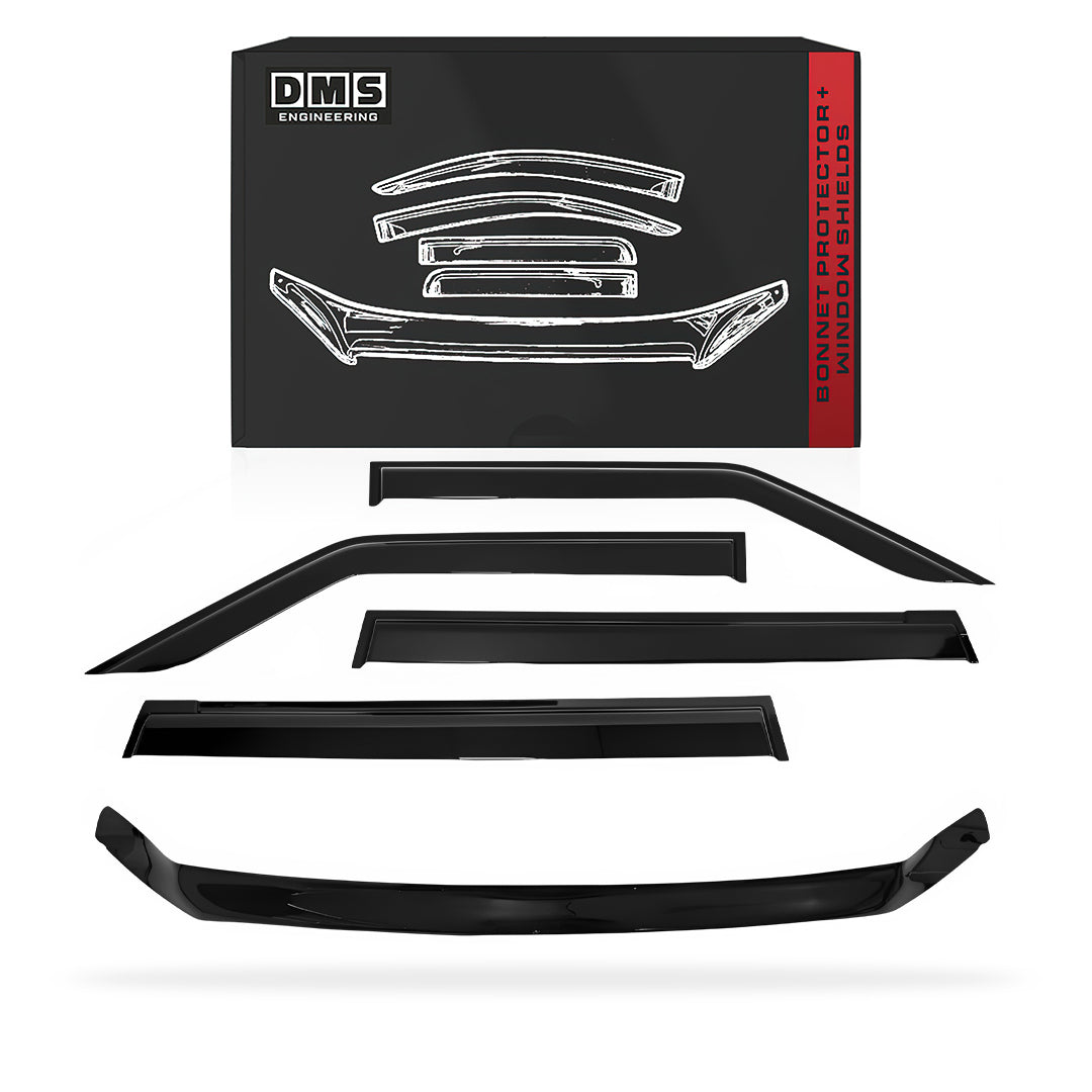 BYD Shark 6 (2024 - 2026) Bonnet Protector + Weather Shields