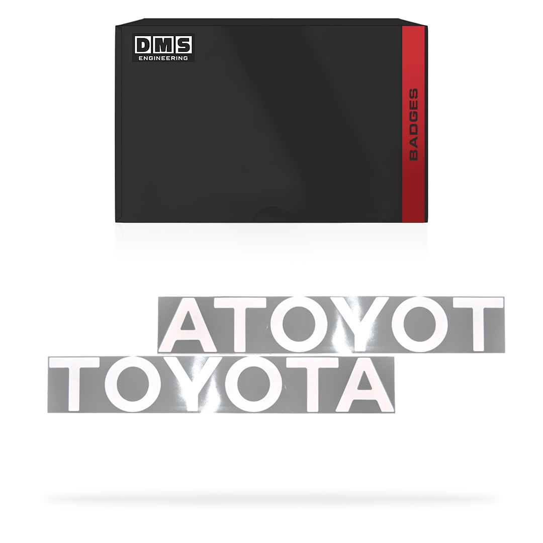 Toyota HiLux N80 (2017 - 2022) Genuine Chrome Toyota Tailgate Badge