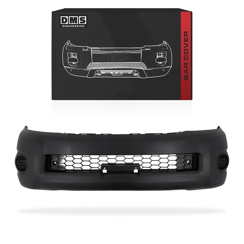 Toyota HiLux N70 (2008 - 2012) Black Front Bar Cover
