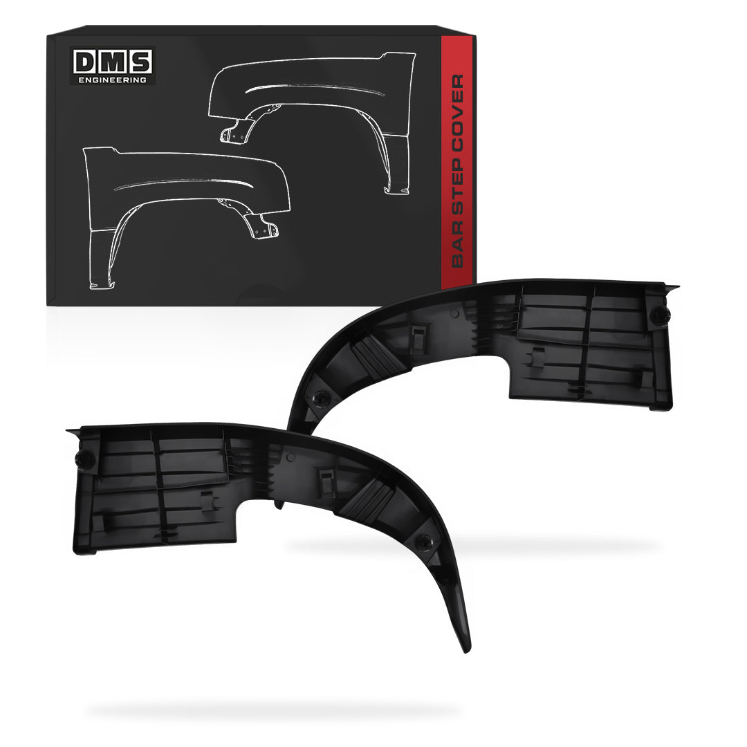 Toyota HiLux N80 (2017 - 2022) Genuine Black Bar Step Cover LH+ RH