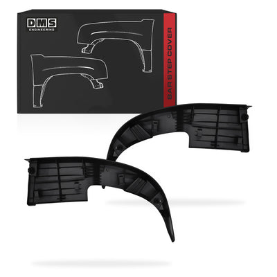 Toyota HiLux N80 (2017 - 2022) Genuine Black Bar Step Cover LH+ RH