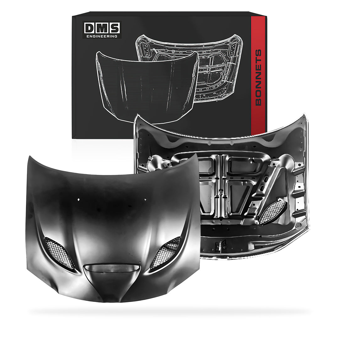 Chrysler 300 LX (2012 - 2021) Hellcat Style with Air Vents Aluminum Bonnet