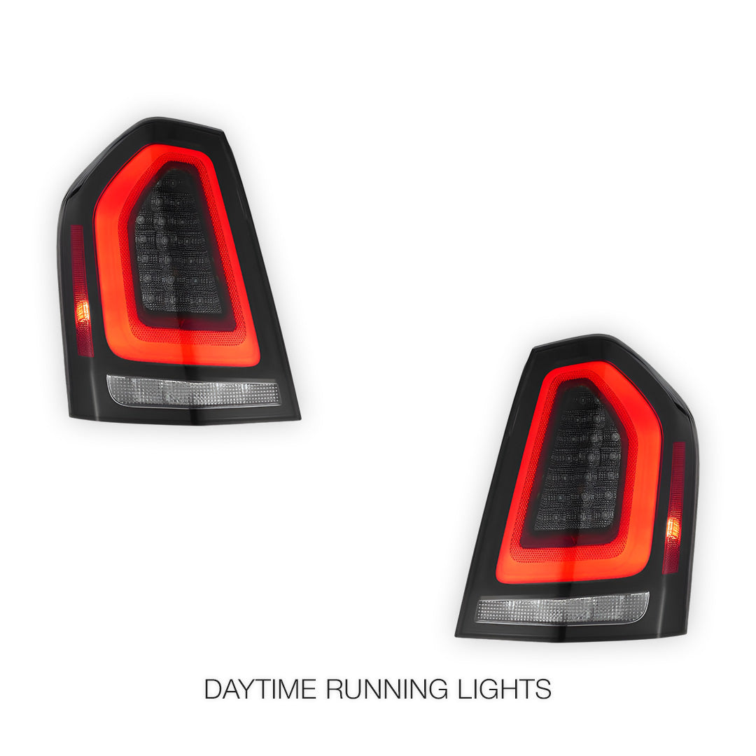 Chrysler 300 (2011 - 2014) Smoked Tail Lights LH + RH