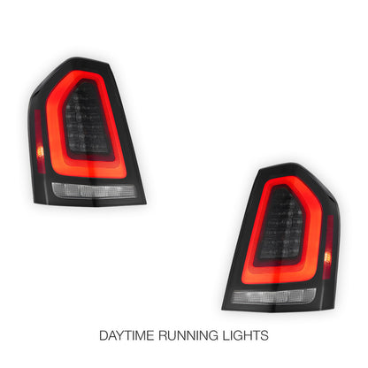 Chrysler 300 (2011 - 2014) Smoked Tail Lights LH + RH