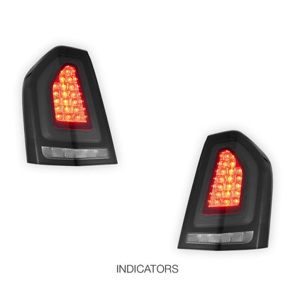 Chrysler 300 (2011 - 2014) Smoked Tail Lights LH + RH