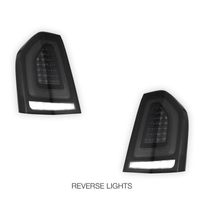 Chrysler 300 (2011 - 2014) Smoked Tail Lights LH + RH