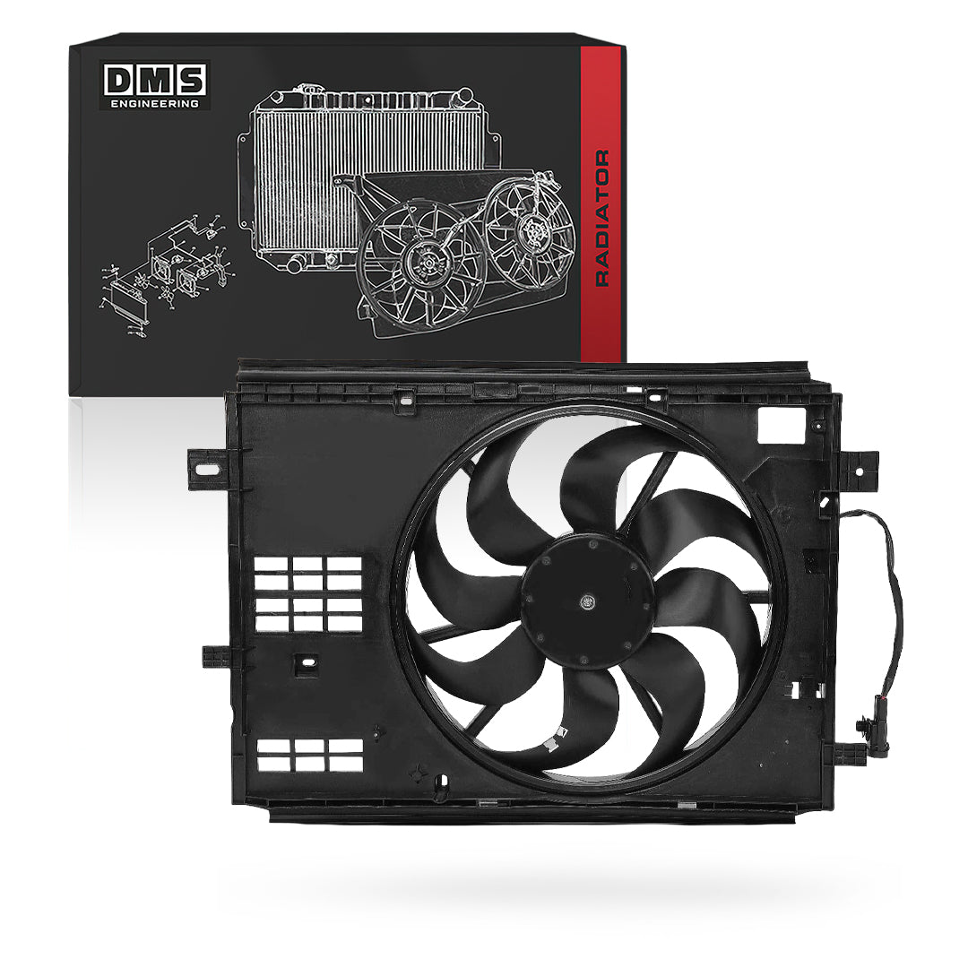 Citroen Berlingo 3rd Gen (2018 - 2021) 1.6L Radiator Fan Assembly with Fan Shroud