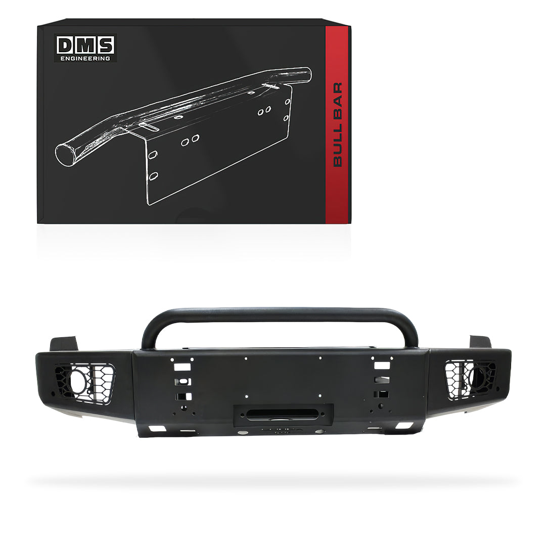 DMS GWM Tank 300 P01 (2022 - 2025) Single Hoop Steel Bull Bar + LED Lights