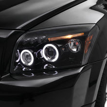 Dodge Caliber PM (2006 - 2012) Angel-Eyes DRL Projector Headlights LH + RH