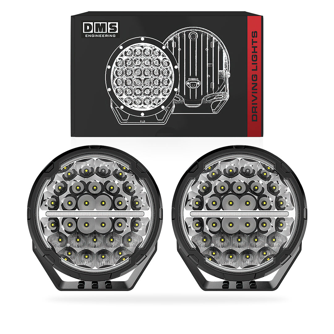 Universal 7" or 9 " Round LED Spot Driving Lights for 4x4 Vehicles