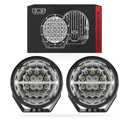 Universal 7" or 9 " Round LED Spot Driving Lights for 4x4 Vehicles