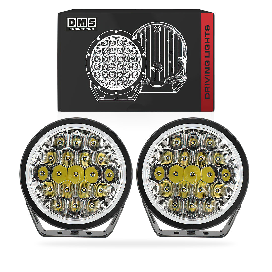 Universal 7" or 9 " Round LED Spot Driving Lights for 4x4 Vehicles
