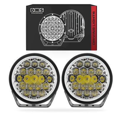 Universal 7" or 9 " Round LED Spot Driving Lights for 4x4 Vehicles