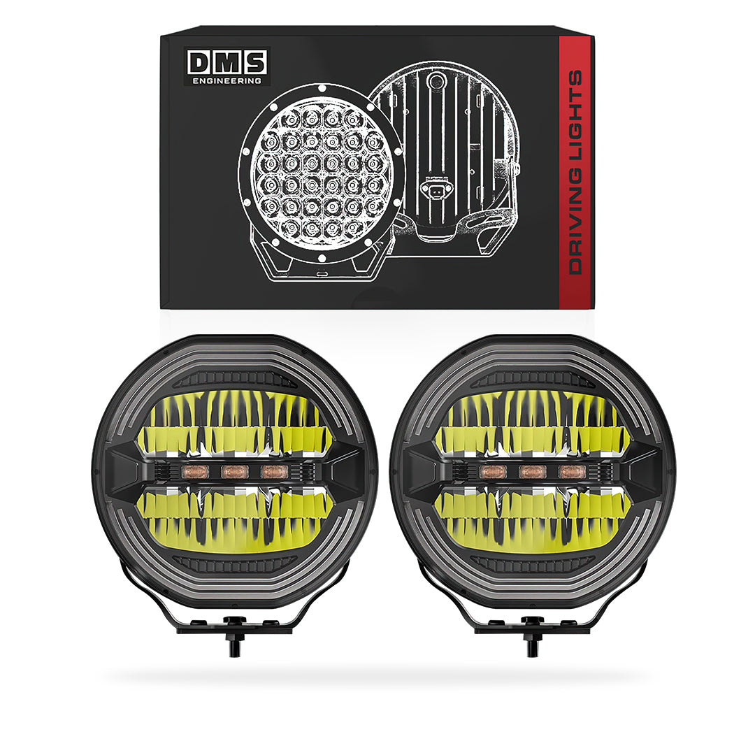 Universal 7" or 9 " Round LED Spot Driving Lights for 4x4 Vehicles