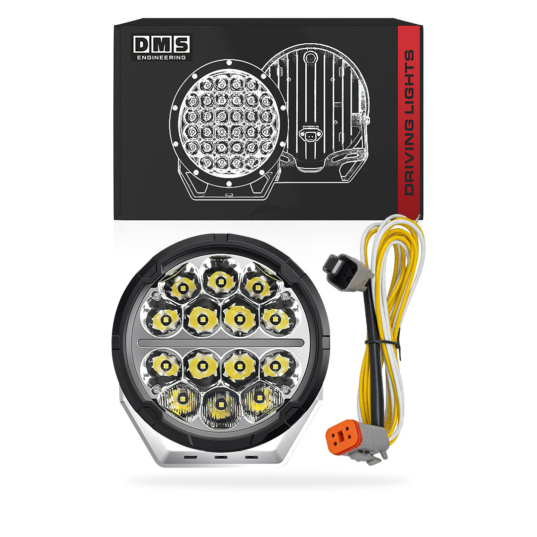 Universal 7" or 9 " Round LED Spot Driving Lights for 4x4 Vehicles