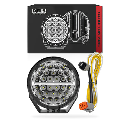 Universal 7" or 9 " Round LED Spot Driving Lights for 4x4 Vehicles