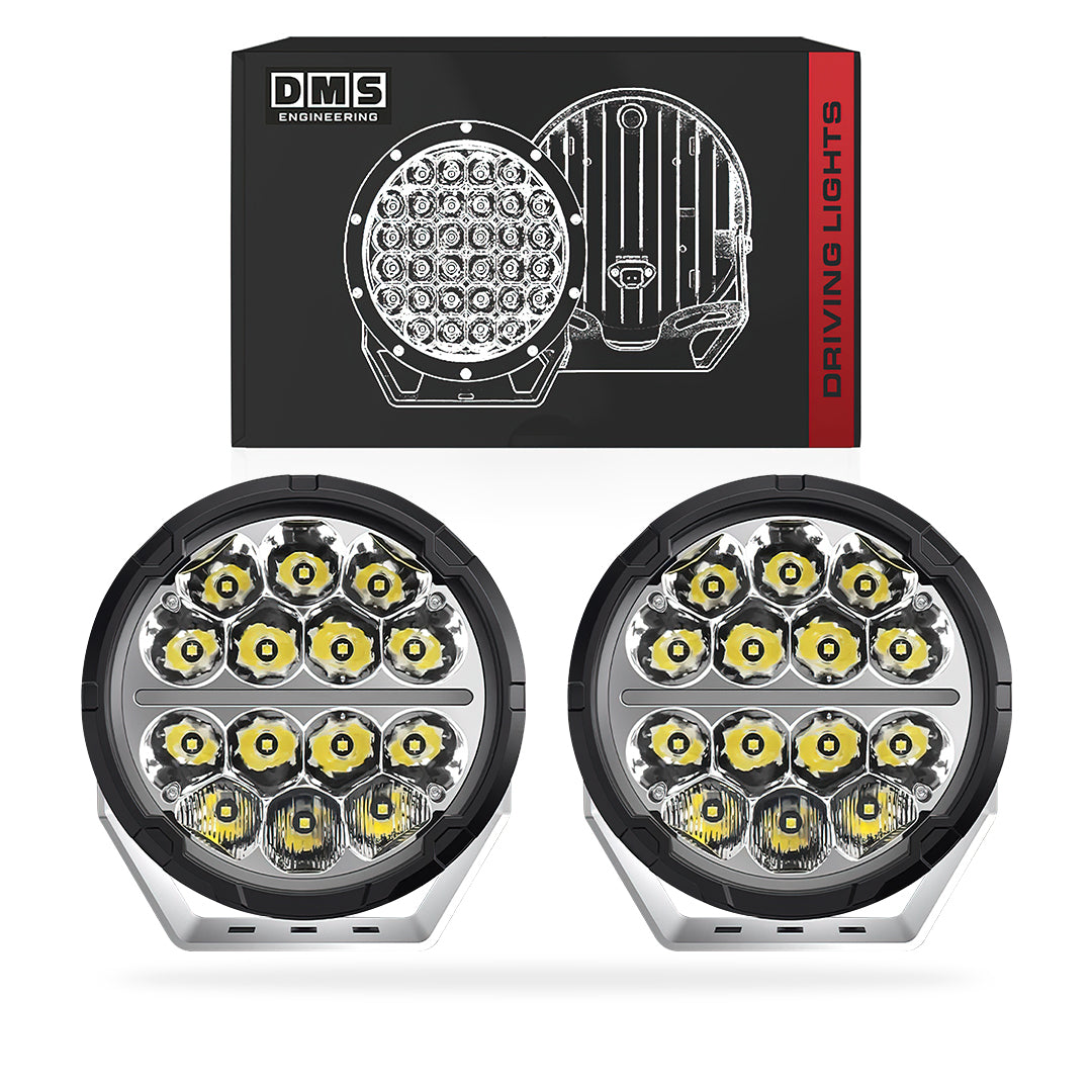 Universal 7" or 9 " Round LED Spot Driving Lights for 4x4 Vehicles