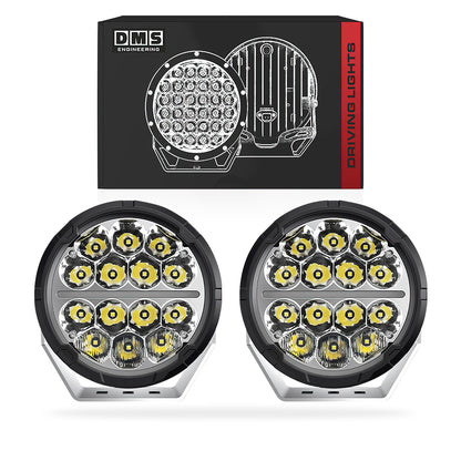 Universal 7" or 9 " Round LED Spot Driving Lights for 4x4 Vehicles