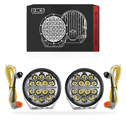 Universal 7" or 9 " Round LED Spot Driving Lights for 4x4 Vehicles