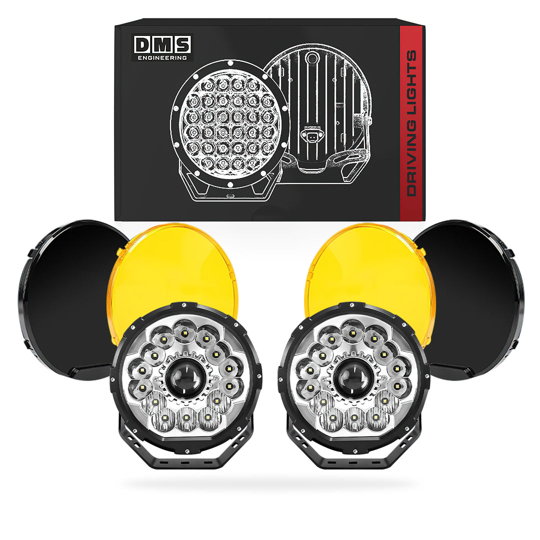 Universal 7" or 9 " Round LED Spot Driving Lights for 4x4 Vehicles