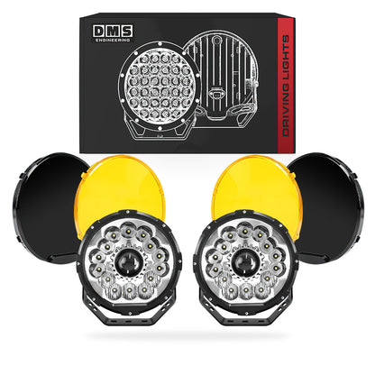 Universal 7" or 9 " Round LED Spot Driving Lights for 4x4 Vehicles
