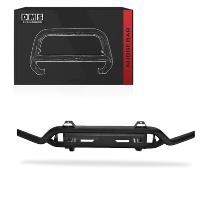 Ford Ranger PX1 MK1 / PK2 MK2 / PK3 MK3 [2011 - 2022) Shark Gloss Black Heavy Duty Steel Nudge Bar