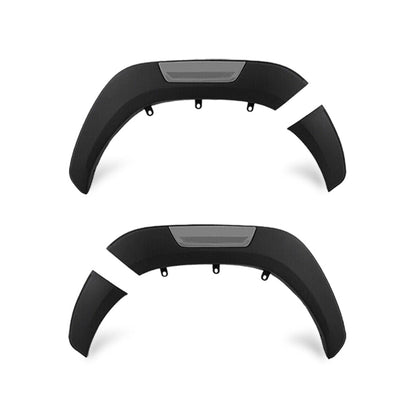 Toyota Hilux N80 Matte Black Guard Flares with 12mm Widened Wheel Arch