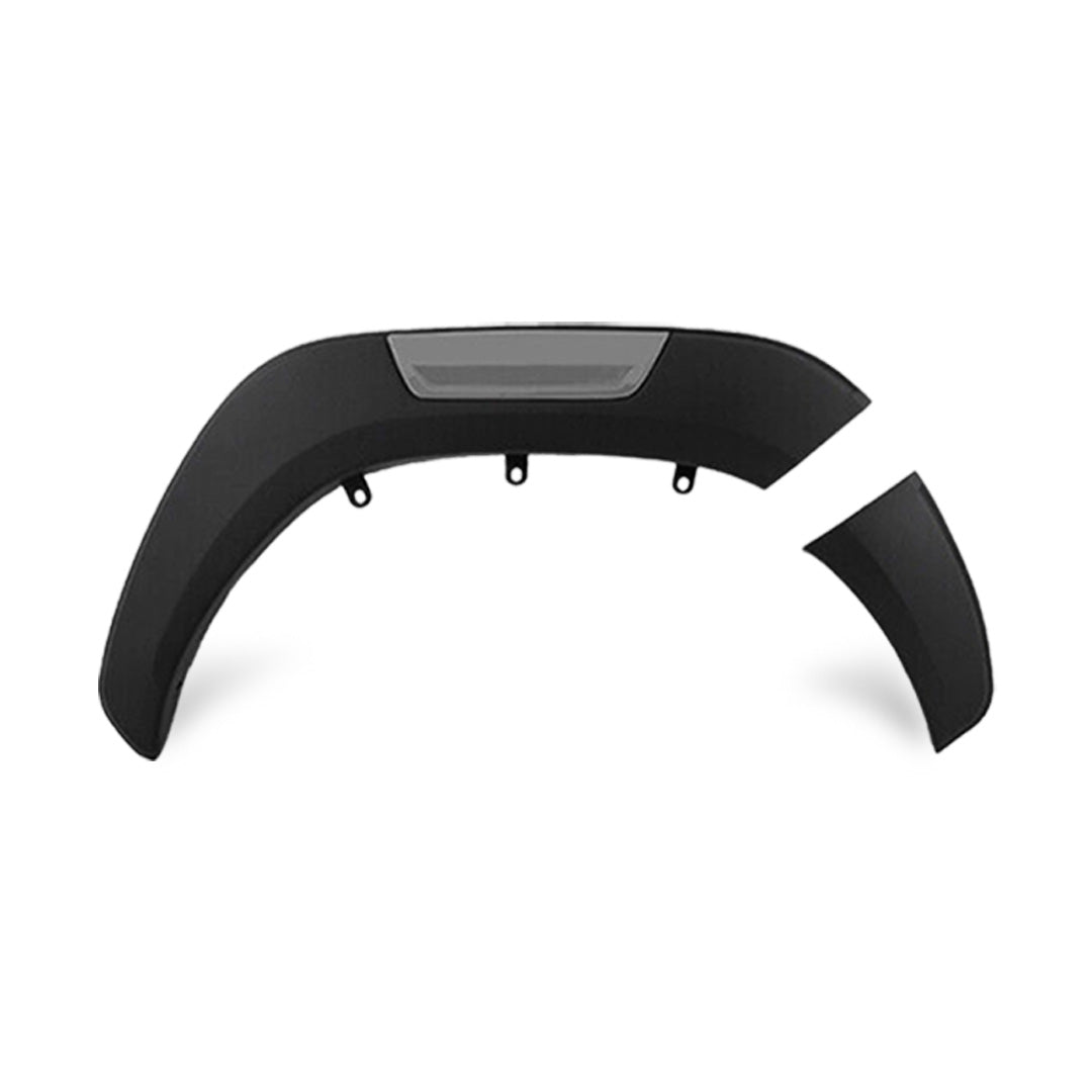 Toyota Hilux N80 Matte Black Guard Flares with 12mm Widened Wheel Arch