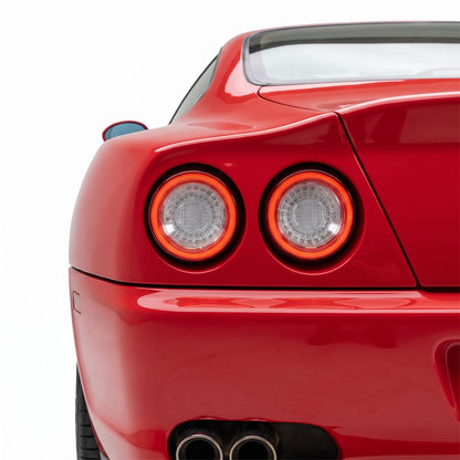 Ferrari 575 Maranello (2002 - 2006) Clear Red Full 3D LED Stripe Bar Tail Lights LH + RH