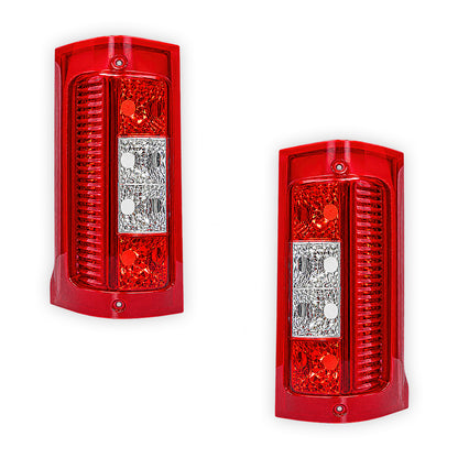 Fiat Ducato JTD Van (2002 - 2007) OEM Style Tail Lights LH + RH
